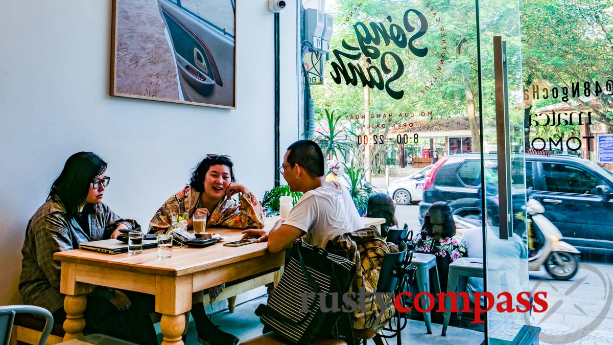 Song Sanh and Matca Cafe in Hanoi
